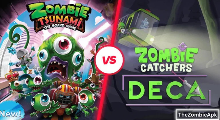 zombie catchers vs Zombie tsunami